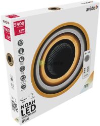  Avide Design Mennyezeti Lmpa Noah 82W(41+41) RF Tvirnytval