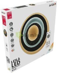  Avide Design Mennyezeti Lmpa Leila 80W(40+40) RF Tvirnytval