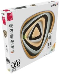  Avide Design Mennyezeti Lmpa Yvette 90W(45+45) RF Tvirnytval
