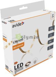  Avide LED Szalag gy Szenzor 5V USB 1.2m 3W 3000K Single