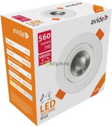  Avide LED Bepthet Spot 38 Kerek 7W NW 4000K