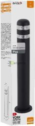  Avide kltri ll lmpa York LED 2W NW 500mm IP44 Fekete