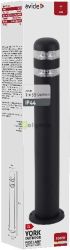  Avide kltri ll lmpa York LED 2W WW 500mm IP44 Fekete