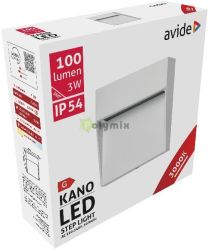  Avide kltri lpcs lmpa Kano LED 3W WW IP54 10.5cm
