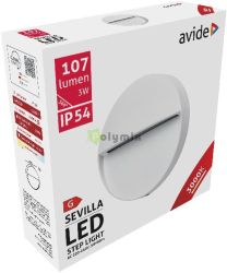  Avide kltri lpcs lmpa Sevilla LED 3W WW IP54 11cm
