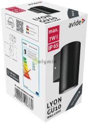  Avide kltri fali lmpa Lyon 1xGU10 IP65
