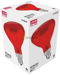  Avide Infra Izz E27 100W Full Red