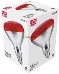  Avide Infra Izz E27 100W Red