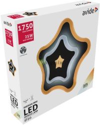  Avide Fali Design Oyster Sheron mini 3 kapcsolsi md 25W