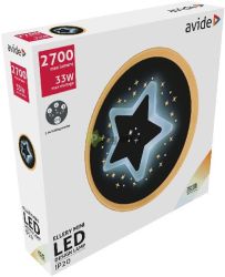  Avide Fali Design Oyster Ellery mini 3 kapcsolsi md 33W