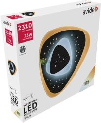  Avide Fali Design Oyster Yvette mini 3 kapcsolsi md 33W