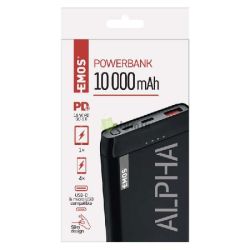  EMOS Powerbank Alpha 10000mAh fekete 10PD