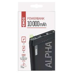  EMOS Powerbank Alpha 10000mAh fekete 10S