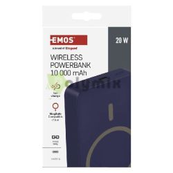  EMOS EMOS Mini Metallic Powerbank 10 000 mAh - Blue