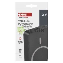  EMOS EMOS Mini Powerbank 10 000 mAh - metallic grey