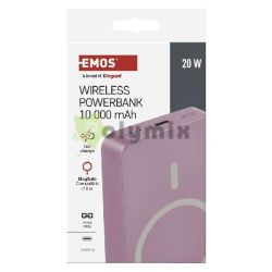  EMOS EMOS MINI POWERBANKA METALLIC 10000MAH SALMON