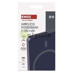  EMOS EMOS MINI POWERBANK METALLIC 5000MAH FUTURE DUSK