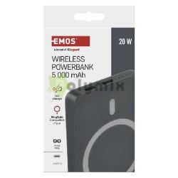  EMOS EMOS Mini Powerbank 5000 mAh metallic grey