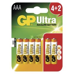  GP Ultra alkli mikroceruzaelem 4+2