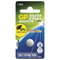  GP 357F SR44 ezst-oxid ULTRA PLUS gombelem C/5
