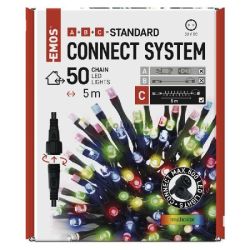  EMOS CNT - kari fnyf 5m 50LED IP44 sznes