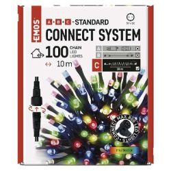  EMOS CNT - kari fnyf 10m 100LED IP44 sznes