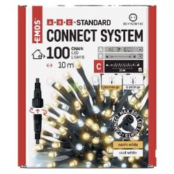  EMOS CNT - kari fnyf 10m 100LED IP44 mf-hf/id