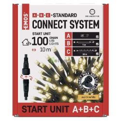  EMOS Alapkszlet Standard sorolhat fzrekhez, 10 m, kltri, meleg fehr, idzt