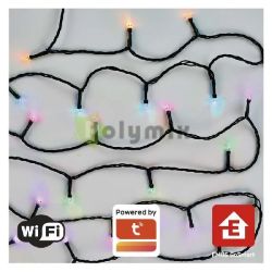  EMOS GoSmart LED karcsonyi fnyfzr, 12m, kltri s beltri, RGB, programokkal, idz,wifivel