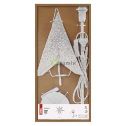  EMOS LED papr csillag, talpas, 45 cm, beltrre