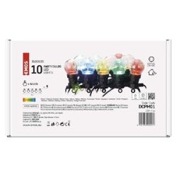  EMOS LED fnyfzr  10x party g, 5 m, kltri s beltri, tbbszn