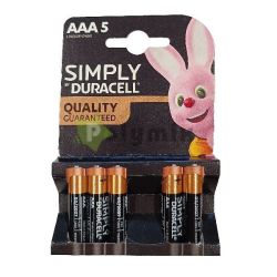  Duracell SIMPLY alkli mikroceruzaelem C/5