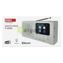  EMOS Hordozhat rdi Bluetooth, MP3, DAB / DAB+ / FM, fehr sznben