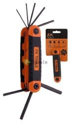  FX Tools Hexa Imbuszkulcs sszecsukhat 8 Funkcis fekete-narancs