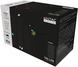  Entac Karcsonyi Fggny 144 LED RGB 8x8 Funkci 1x1.5m IR tvirnytval