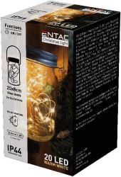  Entac Napelemes IP44 veg 20 LED fnyfzrrel WW