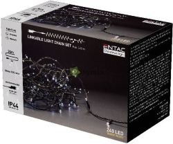  Entac Karcsonyi 240 LED Sorolhat Fzr WW 24m szett adapterrel
