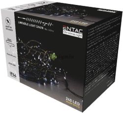  Entac Karcsonyi 240 LED Sorolhat Fzr WW 24m adapter nlkl