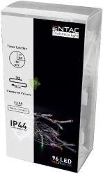 Entac Karcsonyi IP44 Fzr 96 LED Idztvel Sznes 7m (3AA)