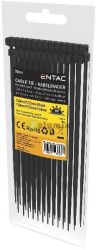  Entac Kbelktegel 2.5mmx150mm Fekete 50 db/cs