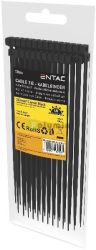  Entac Kbelktegel 3.6mmx250mm Fekete 50 db/cs
