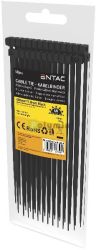  Entac Kbelktegel 4.8mmx400mm Fekete 50 db/cs