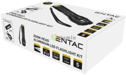  Entac Elemlmpa Fkuszlhat Alu 5W (+Biciklikormny adapter)