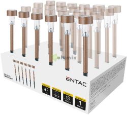  Entac Kerti Szolr Lmpa 36cm Rozsdamentes acl Barna 1 LED 24/knl