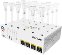  Entac Kerti Szolr Lmpa 36cm Rozsdamentes acl Fehr 1 LED RGB 24/knl