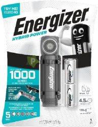  Energizer Energizer Fejlmpa Hybrid + 2x123 + 1x18650 akku