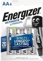  Energizer Ultimate Ltium Ceruza Elem AA B4