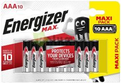  Energizer Max Alkli Mikro Elem AAA B10