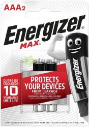  Energizer Max Alkli Mikro Elem AAA B2