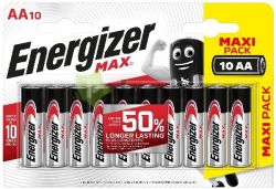  Energizer Max Alkli Ceruza Elem AA B10